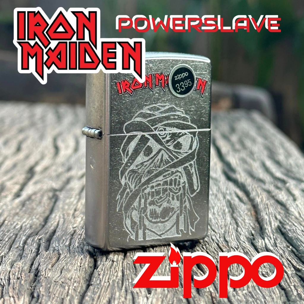 Zippo Iron Maiden Powerslave, 100% ZIPPO Original from USA, new and unfired. Year 2022