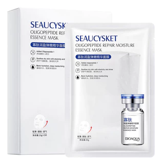 Cat😸SEAUCYSKET มาส์กเอสเซ้นต์โอลิโกเปปไทด์ มาส์กหน้าบำรุงผิวให้ชุ่มชื่น กระชับรูขุมขน