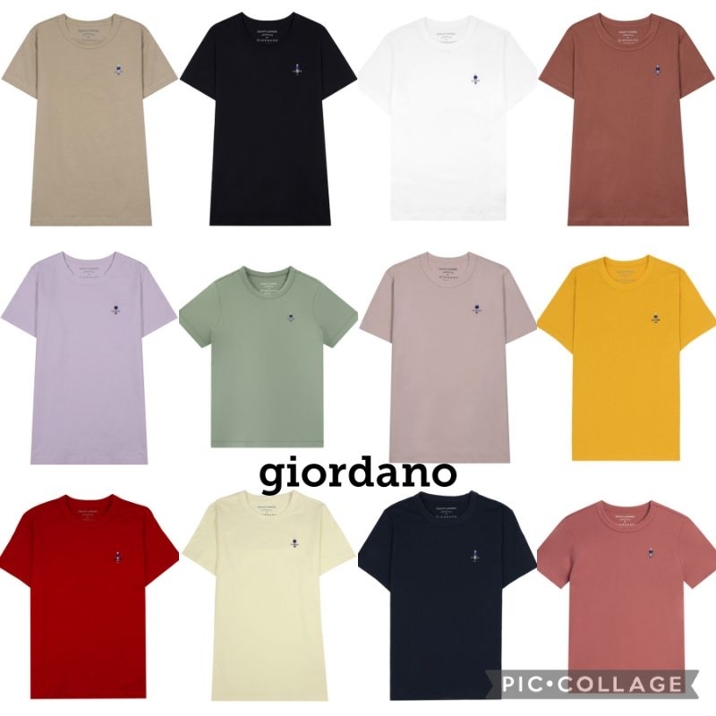 เสื้อยืดผู้หญิง giordano