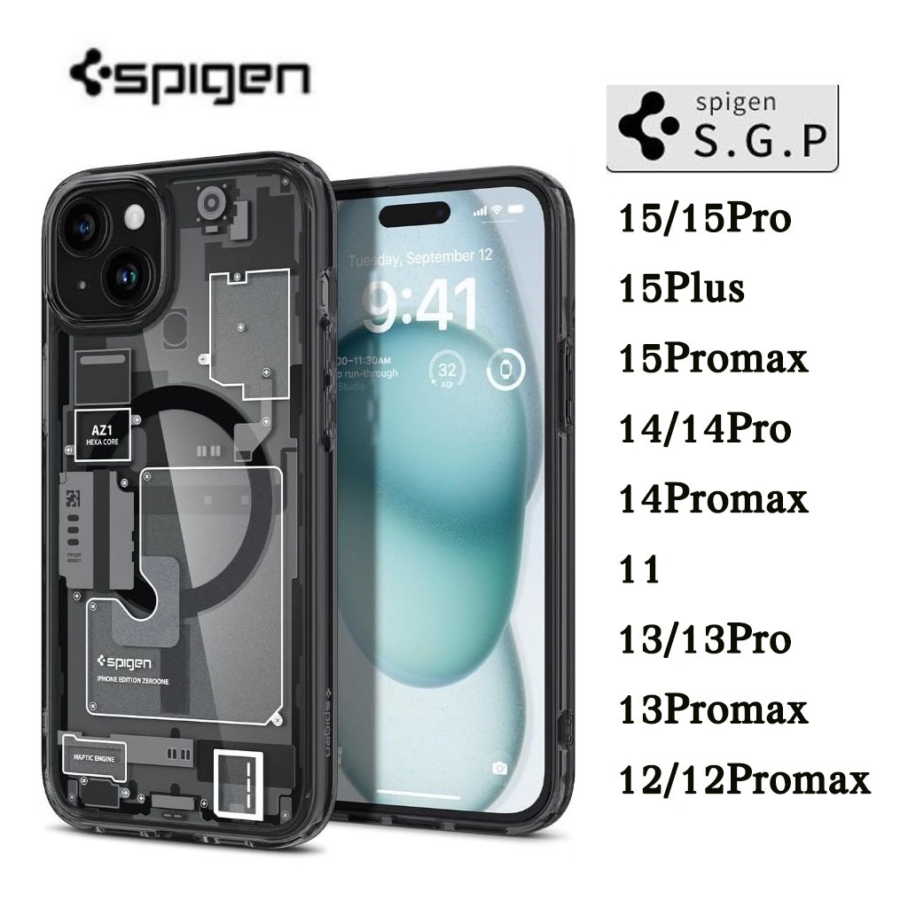353.Spg เคสโทรศัพท์มือถือ ชาร์ได้ สําหรับ iPhone 15 Pro Max 15 Pro 15 14 11 14 Plus 14 Pro Max 13 12 13 Pro Max แม่เหล็ก