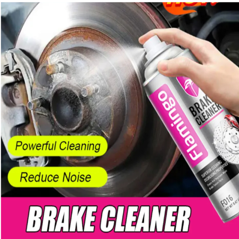 Flamingo สเปรย์ทำความสะอาดระบบเบรค น้ำยาทำความสะอาดเบรค ทำความสะอาดเบรค และระบบเบรค 450ml