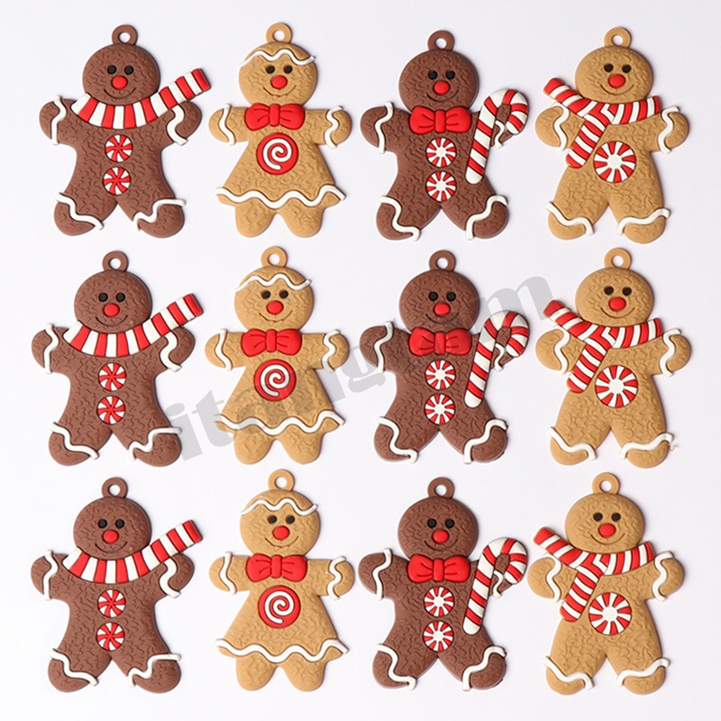 ส่งไวจาก กทม. จี้ตุ๊กตา คุ้กกี้ สำหรับห้อยประดับแขวนต้น คริสต์มาส / Cookies Decorations for Christmas Tree