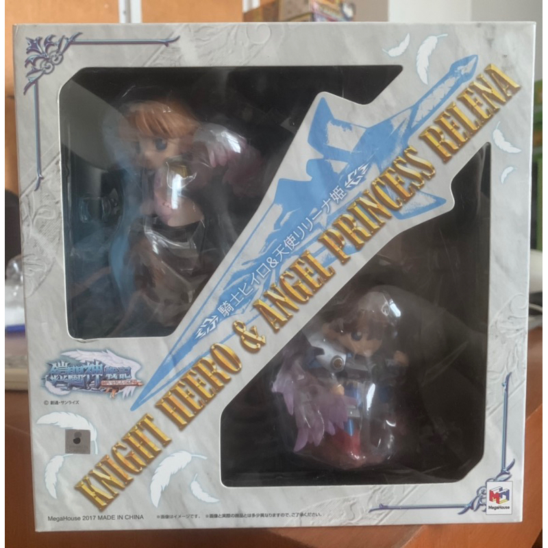 Megahouse SDX Knight Heero & Angel Princess Relena มือหนึ่ง GUNDAM WING SD limited