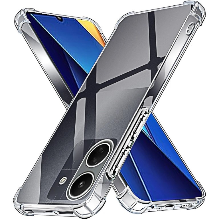 เคสใส กันกระแทก เรดมี่ 13ซี / โพโก ซี65 แบบหลังนิ่ม For Redmi 13C / POCO C65 (6.74)