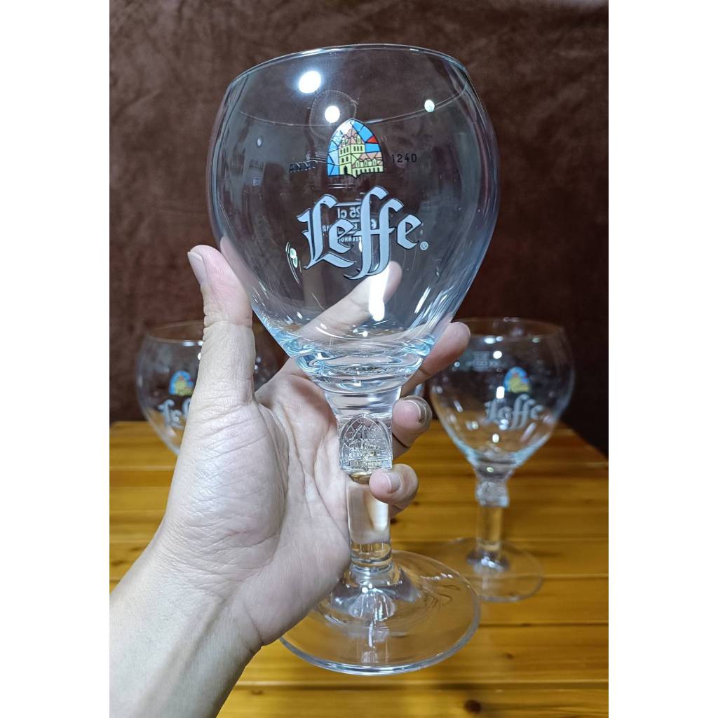 แก้ว Leffe Size 250 ml. ของแท้ แถมที่รองแก้วฟรี !