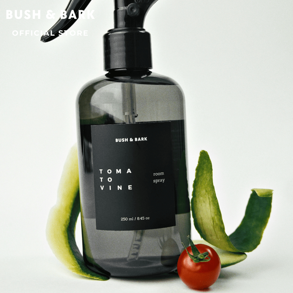 BUSH & BARK - Tomato Vine Room Spray - 250 ml - สเปรย์หอม สเปรย์ปรับอากาศ สเปรย์ภายในบ้าน เครื่องหอม