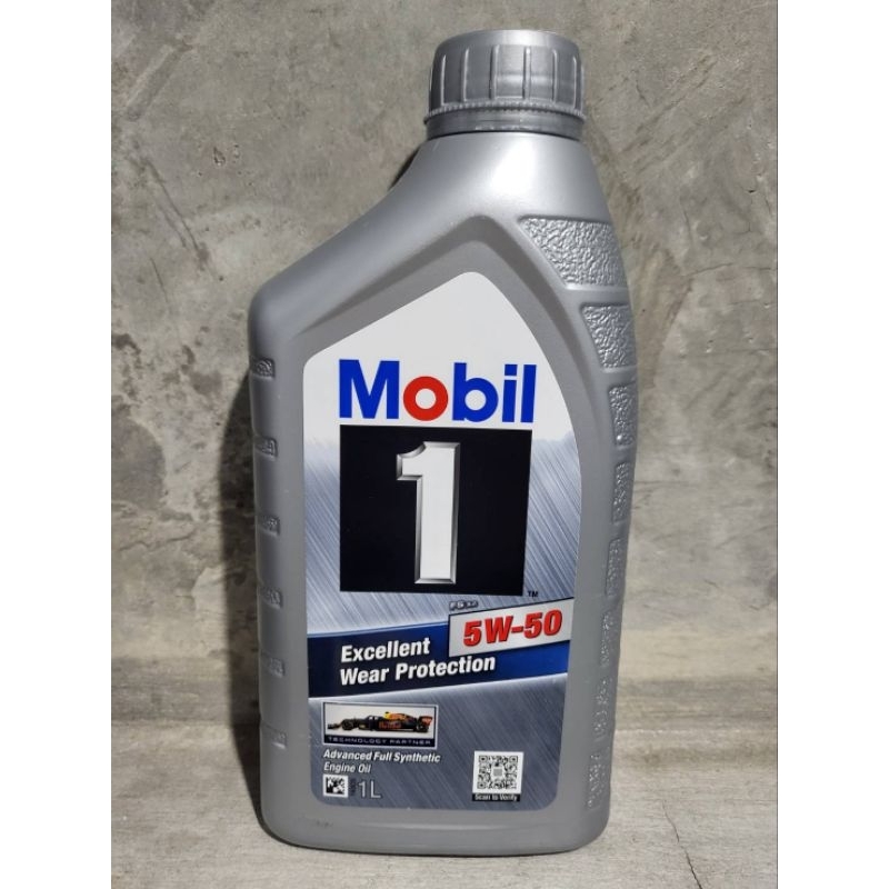 Mobil 1™ FS X2 5W-50 Excellent Wear Protection น้ำมันเครื่องสังเคราะห์แท้