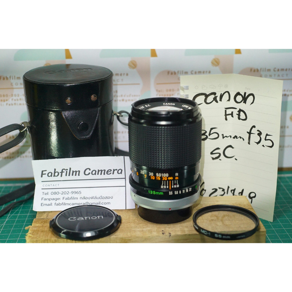 Canon FD 135mm f3.5 S.C.