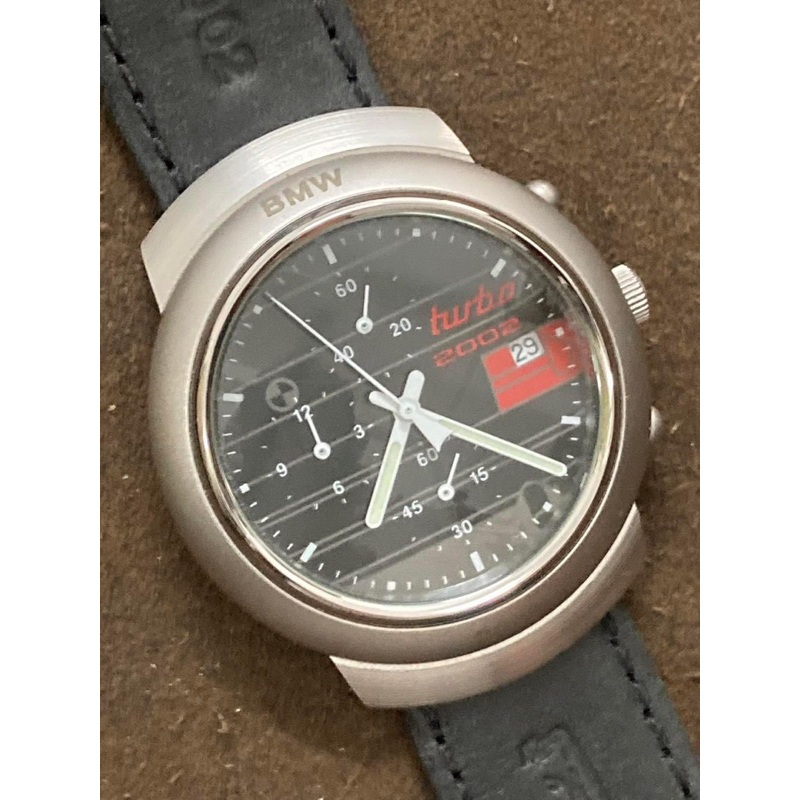 นาฬิการถแข่ง Bmw 2002 ผลิตมาแค่120เรือนในโลก Vintage Watch Bmw Turbo 2002 Chronograph Limited Edition 064/120 เรือนในโลก