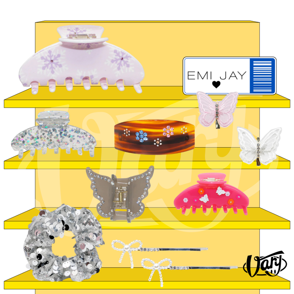 พร้อมส่ง Emi Jay - Big Effing Clip กิ๊บติดผม กิ๊บหนีบผม ยางรัดผม ของแท้จากอเมริกา Hair Claw & Hair C