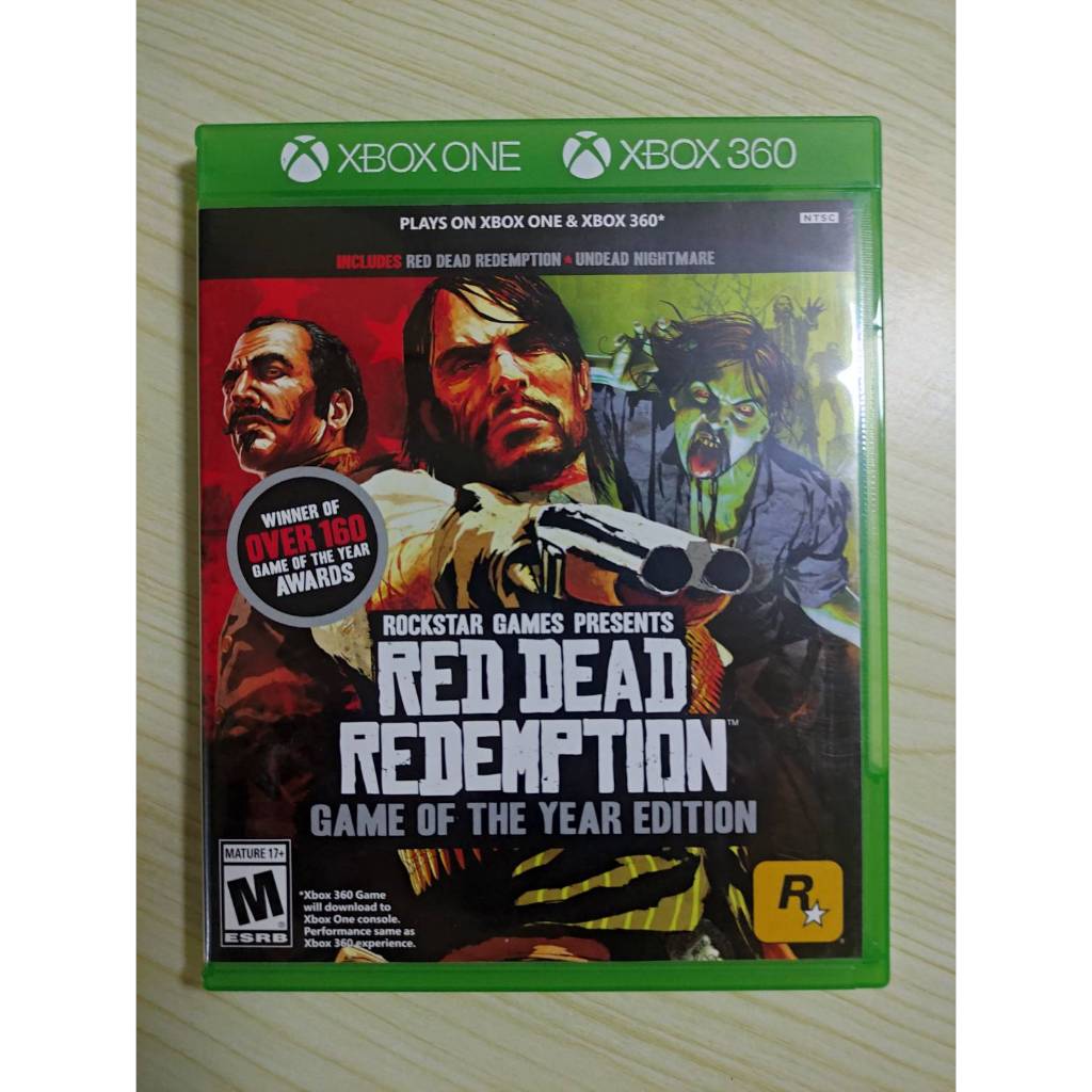 (มือ2)​ Xbox​ 360​ -​ Red​ Dead​ Redemption​ : GOTY edition​ (NTSC)​(2แผ่น)*เล่นได้ทุกโซน