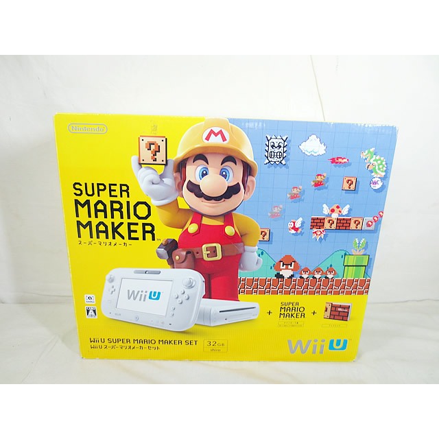 คอนโซลเกม Nintendo Wii U Super Mario Maker มือสองสภาพดี [ส่งตรงจากญี่ปุ่น]