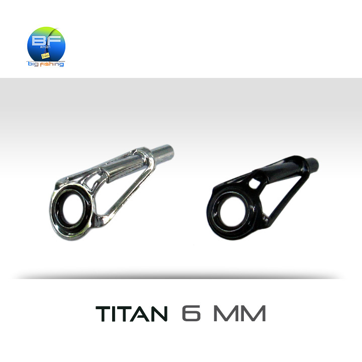 ปลายไกด์ 6 มม. TITAN สีเงินและสีดำ ขนาด 1.6, 1.8, 2.0, 2.2, 2.4, 2.6, 2.8, 3.0, 3.2 มม.