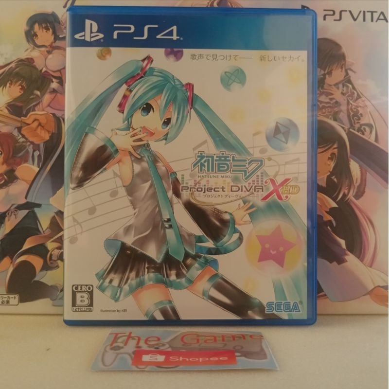 (PS4)​ เเผ่น​เกมส์​ PS4​ -​ PS5​ PROJECT Diva​ X​ MIKU​ มิคุจัง​ ZONE2​