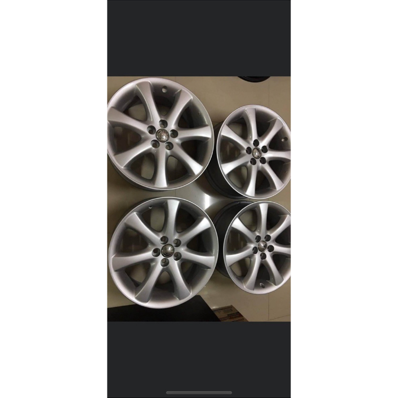 ล้อแม็กซ์ Toyota wish ขอบ17 5รู100 ราคาต่อวง ซื้อแยกวงได้