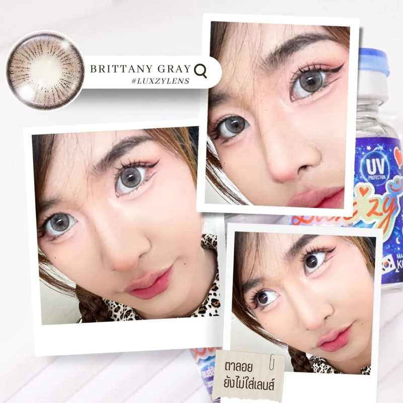 คอนแทคเลนส์ Luxzy Brittany ขนาดกลาง