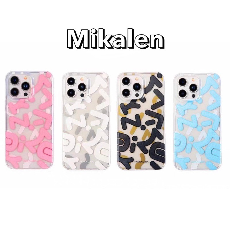 Mikalen เคส กันกระแทก น่ารักๆ minimal i15 15pro 15pro max