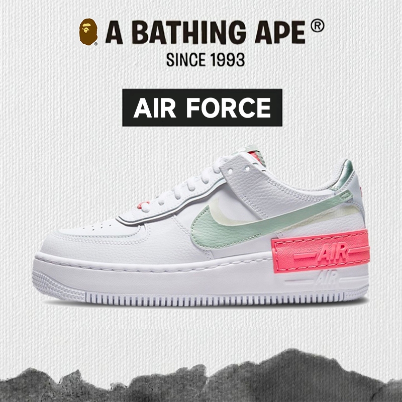 ของแท้100% Nike Air Force 1 Low Shadow CI0919-112 Sneakers