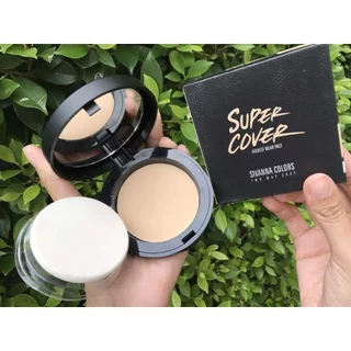 สิวันนา แป้งพัฟผสมรองพื้น กันน้ำ คุมมัน 10g HF201 Sivanna Colors Super Cover Pact Two Way Cake