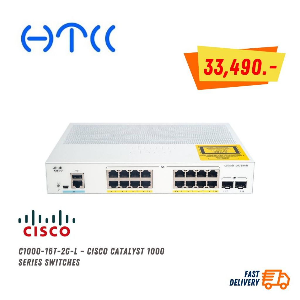 C1000-16T-2G-L – Cisco Catalyst 1000 Series Switches