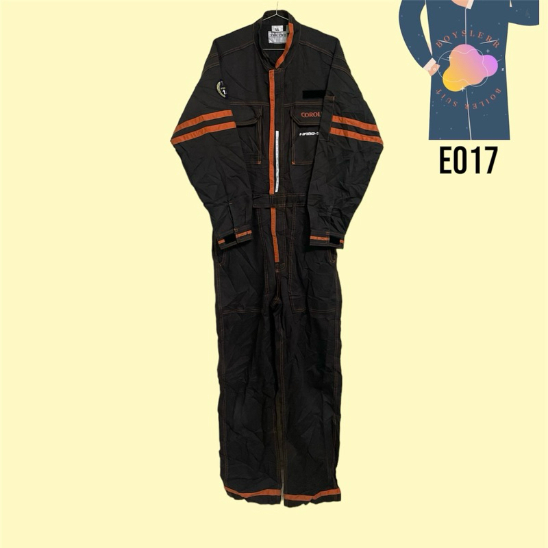 TOYOTA #E017 / 160 size: 2L ชุดหมี ชุดช่าง ชุดหมีมือสอง ชุดช่างมือสอง