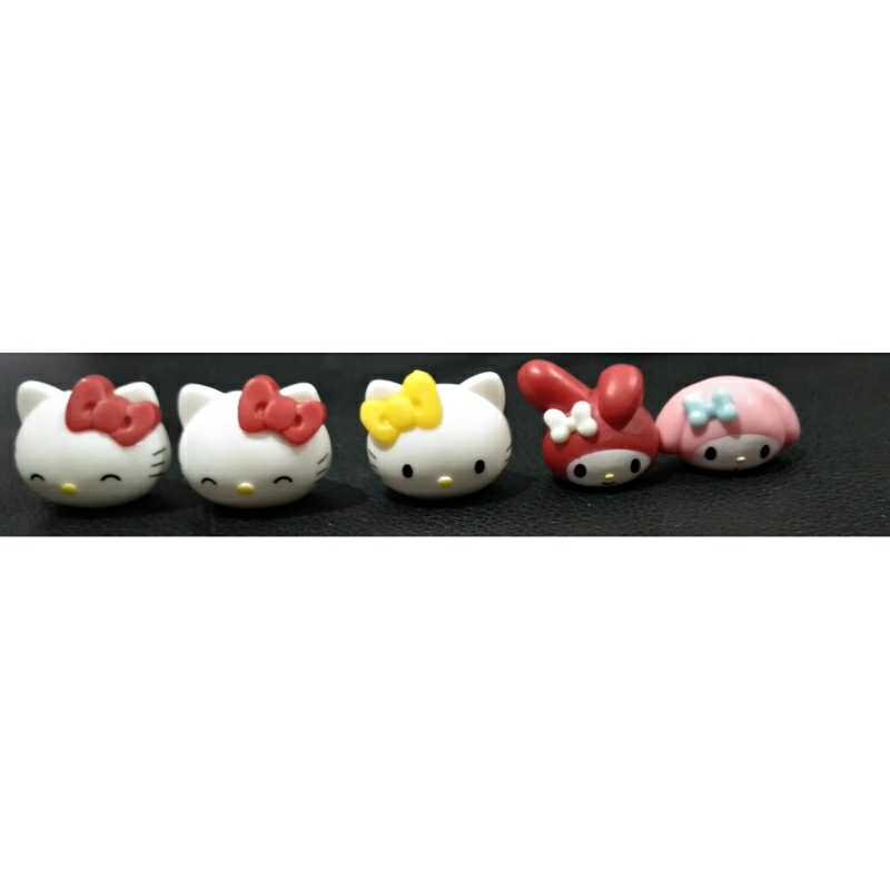 โมเดล ตั้งโชว์ตกแต่ง หรือหัวเสียบดินสอน่ารัก คิตตี้ Hello kitty มายเมโลดี้ My Melody ลิขสิทธิ์แท้จากญี่ปุ่น