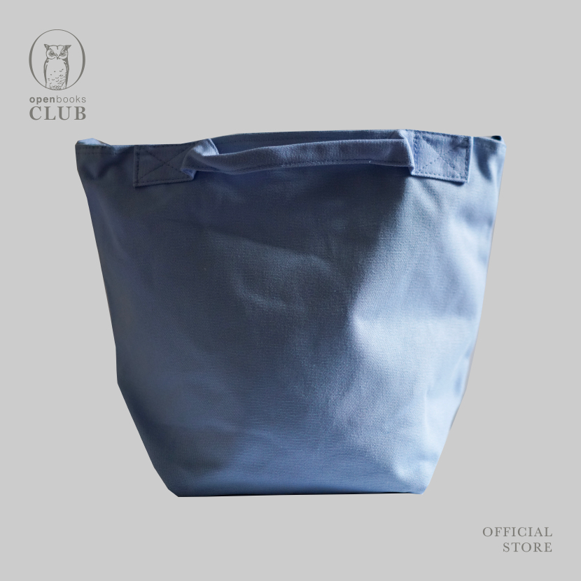 Blooming Tao Tote Bag (สีฟ้า Flowing River)