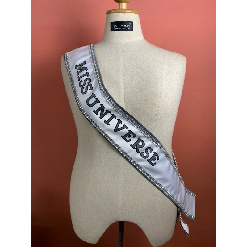 สายสะพาย MISS UNIVERSE แบบเก่า งานสกรีน