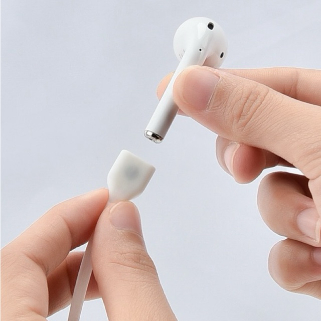 สายคล้องหูฟังแม่เหล็ก ป้องกันตก สำหรับหูฟังก้านยาว AirPods, Galaxy Buds, Soundpeats, oppo, Redmi