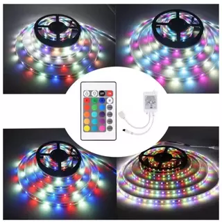 คอนโทรลเลอร์ RGB ไร้สาย 24 ปุ่ม หรี่ไฟได้ 12v