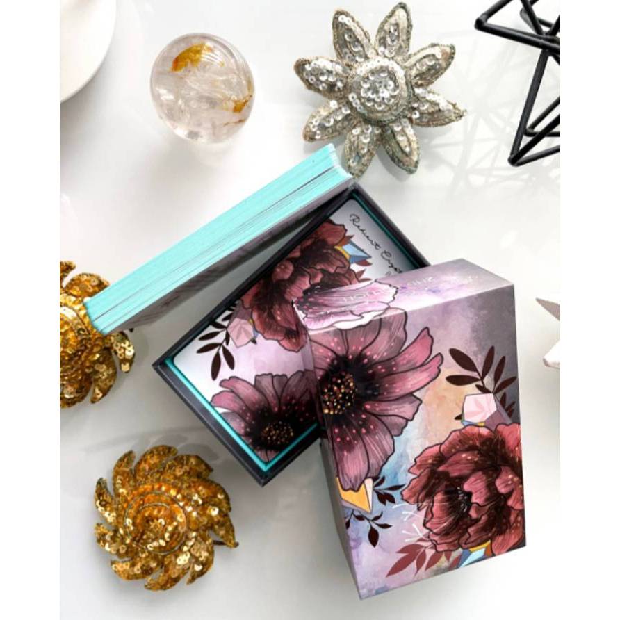 ไพ่ทาโรต์ ไพ่ยิปซี ไพ่ออราเคิล TAROT ORACLE CARDS : RADIANT CRYSTAL CARDS - Ed.2 ของใหม่ ของแท้ 100%