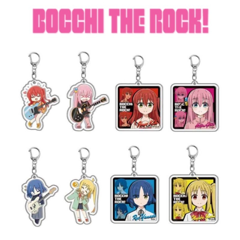 พวงกุญแจ อะคริลิค " BOCCHI THE ROCK " บตจิ