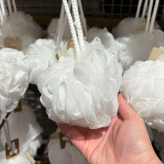 MUJI 🛁 ฟองน้ำ อาบน้ำ ใยขัดตัว ตาข่าย ตีฟอง Foaming Net Ball มูจิ ของแท้