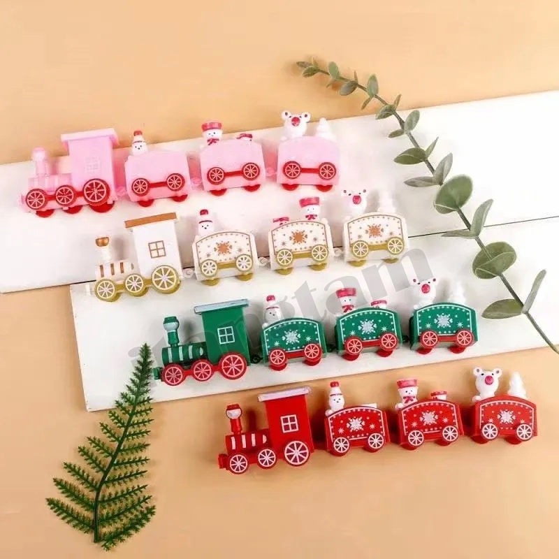 ส่งไวจาก กทม. รถไฟจำลอง สำหรับวางประดับในงานปาร์ตี้ คริสต์มาส / Mini Christmas Trains