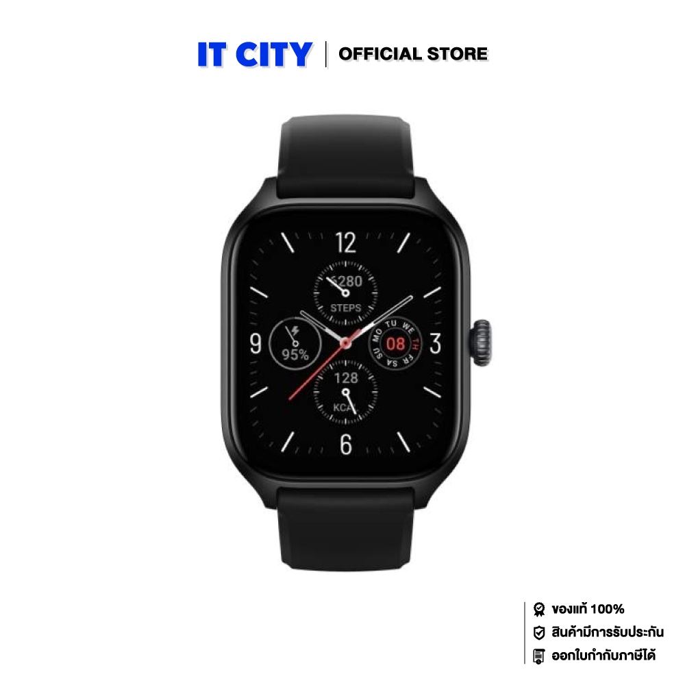 Amazfit GTS 4 หน้าจอ AMOLED ขนาด 1.75 (สมาร์ทวอทช์ )