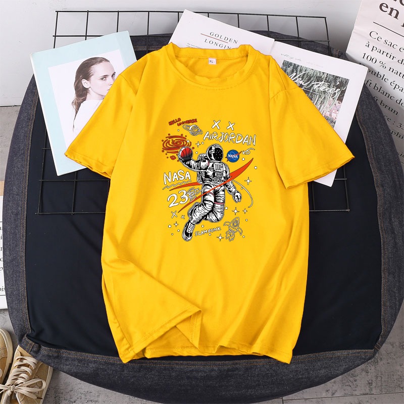 BK-534เสื้อยืดแขนสั้นพร้อมส่ง 7สี ลายการ์ตูน ขายดีตามเทรนต์ ลายน่ารัก สีสันสดใส่น่ารัก ใส่ได้ทั้งหญิ