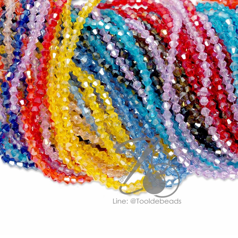 คริสตัลโมดาห์ 5มม. ทรงคริสตัล (70 เม็ด)