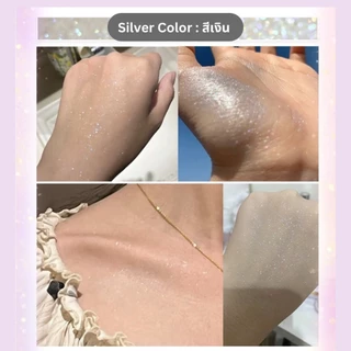 Shiny Glitter Spray สเปรย์กากเพชรวิ้งค์ฉ่ำๆ มีกลิ่นหอม กลิตเตอร์ชิมเมอร์ สีสวยชัด เล่นแสงดีสุดๆ