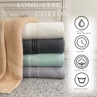 ผ้าขนหนู สินค้าเกรด A ขนาดผ้าเช็ดตัว cotton100% ราคาโปรโมชั่น