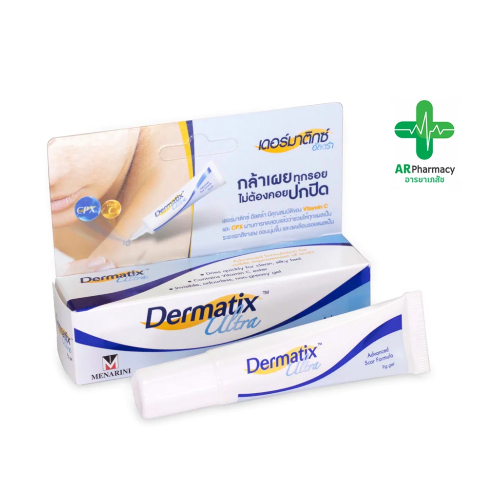 🔥แท้100% พร้อมส่ง🔥 Dermatix Ultra Gel 5-15 g เดอร์มาติกซ์ อัลตร้า เจลป้องกันรอยแผลเป็น