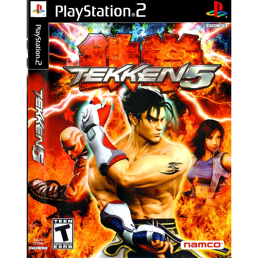 💿 แผ่นเกมส์ PS2 💿 Tekken 5 ⚔️ PlayStation 2