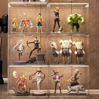 กล่องใส่โมเดล กล่องใส่ตุ๊กตาแบบใส กล่องใส่ art toy ความโปร่งใสสูง พลาสติกอย่างดี ทันสมัยและเรียบง่าย มีหลายขนาด