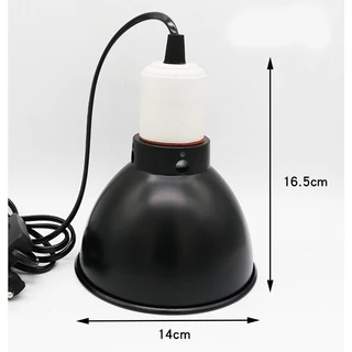 โคมไฟเซรามิก Light dome ขั้วเซรามิก ทนความร้อน โคมไฟเต่าบกและสัตว์เลื้อยคลาน 5.5นิ้ว เต่า กิ้งก่า