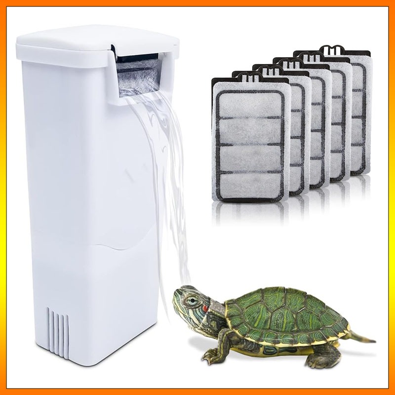 กรองน้ำเต่า 3W เครื่องกรองน้ำ ตู้ปลา เต่า อัตราการไหล 240L/H กรองน้ำให้ใสสะอาด สุขภาพสัตว์น้ำดี เสียงเงียบ กินไฟน้อย