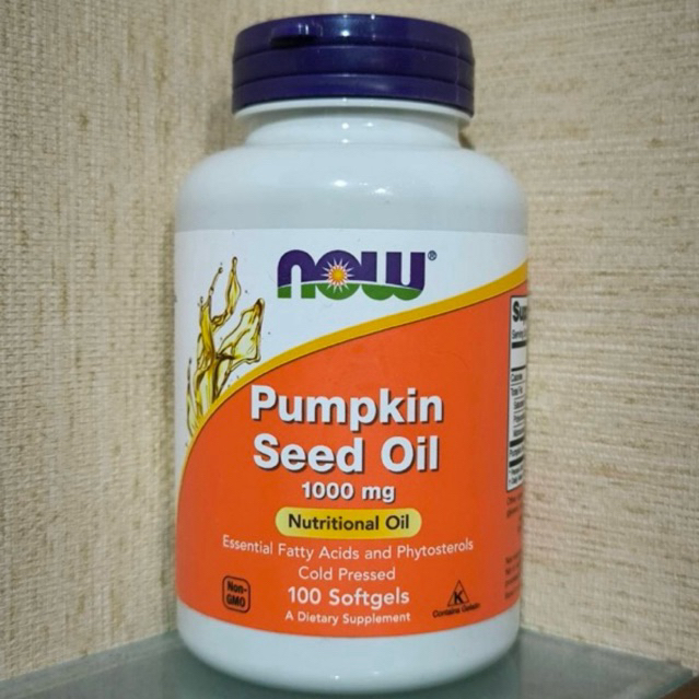 (((พร้อมส่ง))) Pumpkin Seed Oil 1000 mg (100 Softgels).