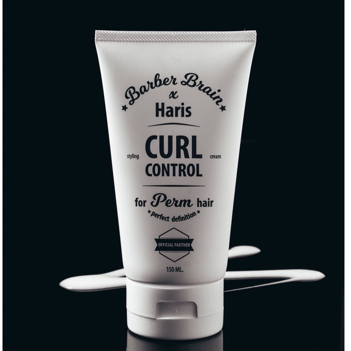 BARBER BRAIN **HARIS** CURL CONTROL CREAM ครีมจับลอน ผมดัด จัดแต่งทรงผม ให้ชัดเจน เพิ่มวอลลุ่ม ลอนสวยอยู่ทน <BB-511> - รูปที่ 5