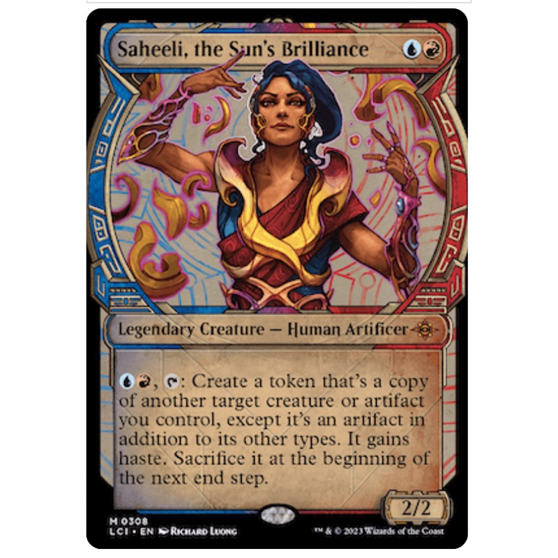 The Lost Caverns of Ixalan Variants: Saheeli, the Sun's Brilliance (0308 - Showcase)