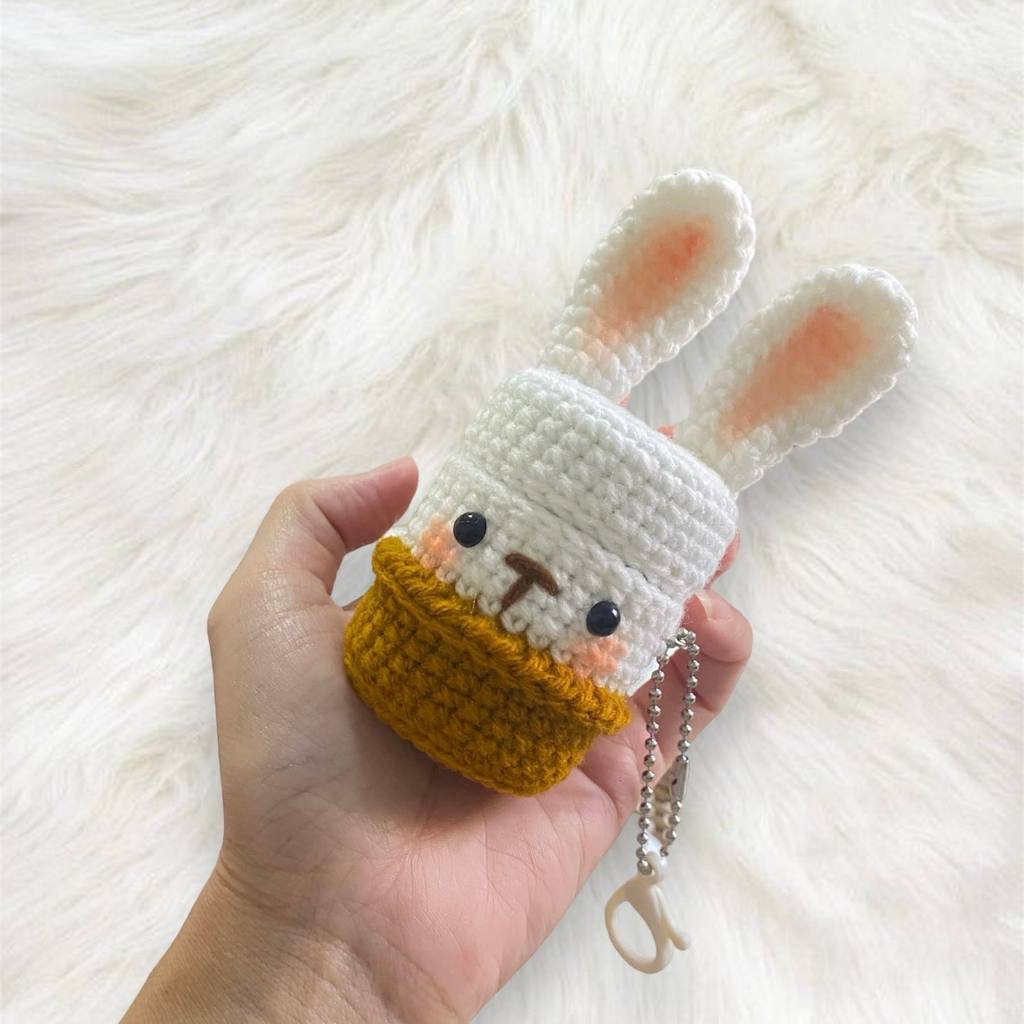 เคสยาดมน้องกระต่าย H2 เคสยาดมหงส์ไทย ที่ห้อยกระเป๋า พวงกุญแจ