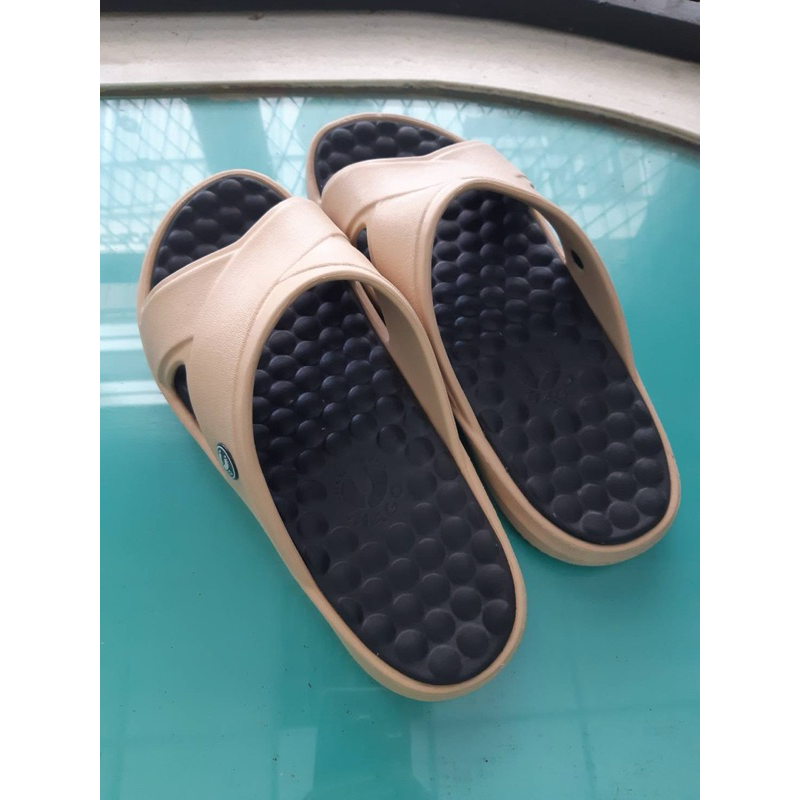 MAGO FOOTWEAR " MG 777 " ( กาแฟ ) รองเท้าสุขภาพชาย / หญิงรองเท้าสุขภาพมือสอง สภาพดีมาก