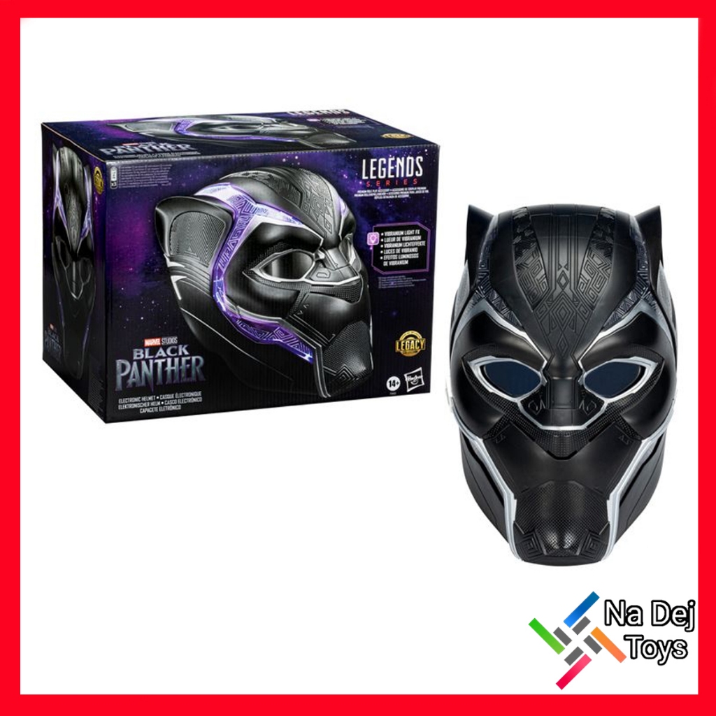 Marvel Legends Legacy Black Panther Electronic Helmet Mask 1/1 Scale มาร์เวล เลเจนด์ หน้ากาก แบล๊คแพนเธอร์ ขนาด 1/1